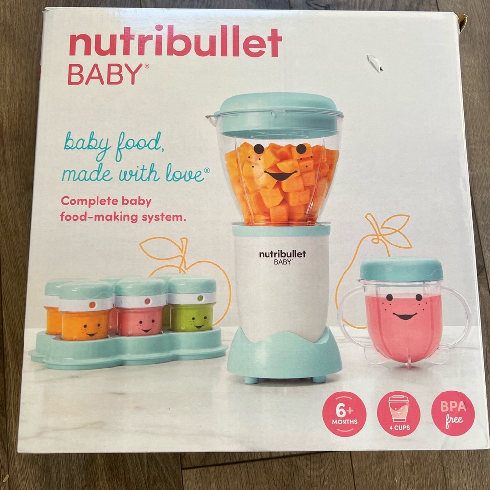 (NEW) Nutribullet Baby Food Prep Processor